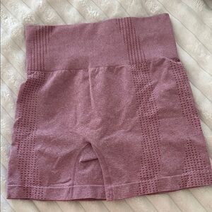 Women's pink workout shorts